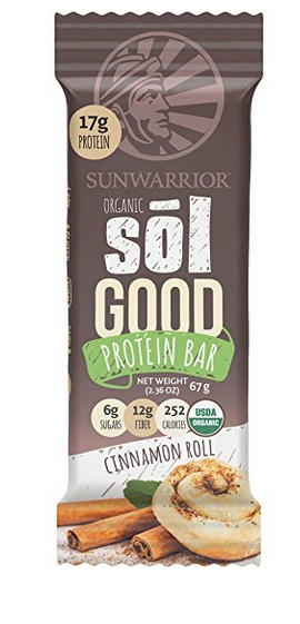 Cinnamon Roll Organic Vegan Protein Bars