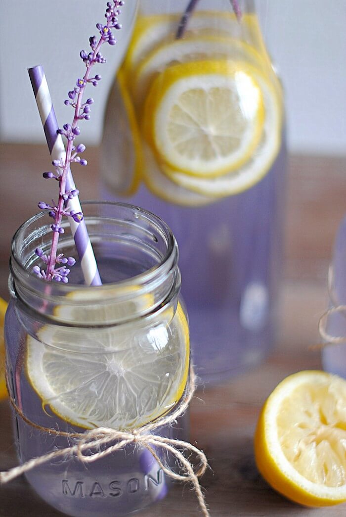 Vegan Lavender Lemonade