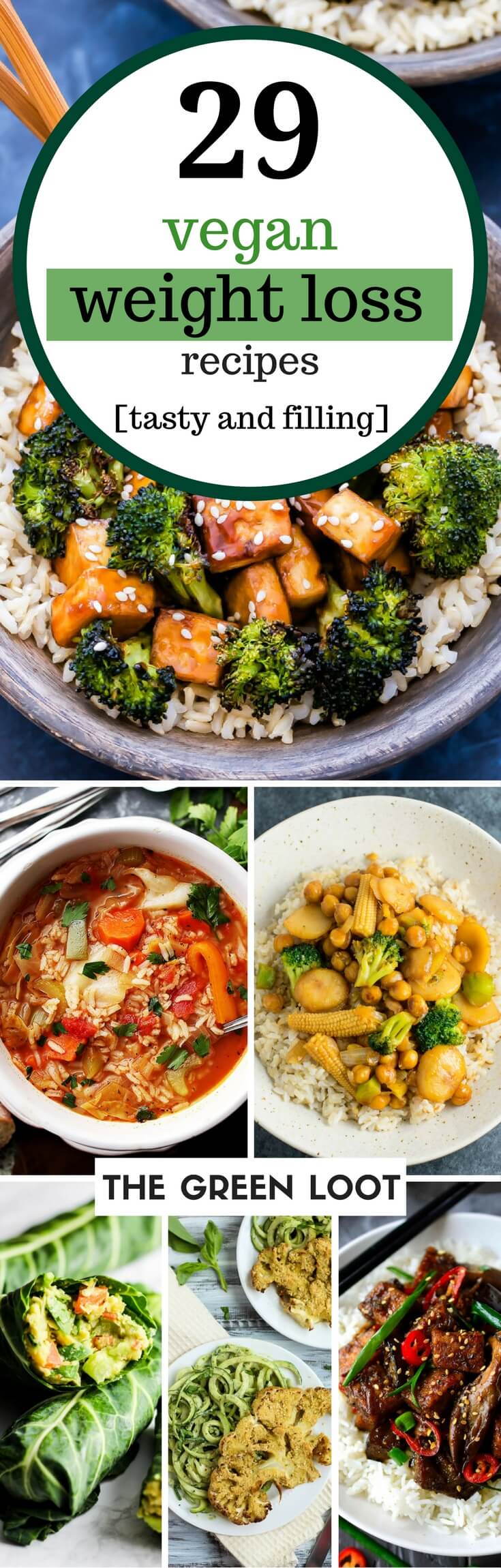 29 Yummy Vegan Weight Loss Recipes for Dinner [Healthy, Fat Burning ...