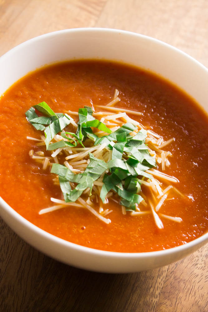 Vegan Crock-Pot Tomato Soup (low-carb)
