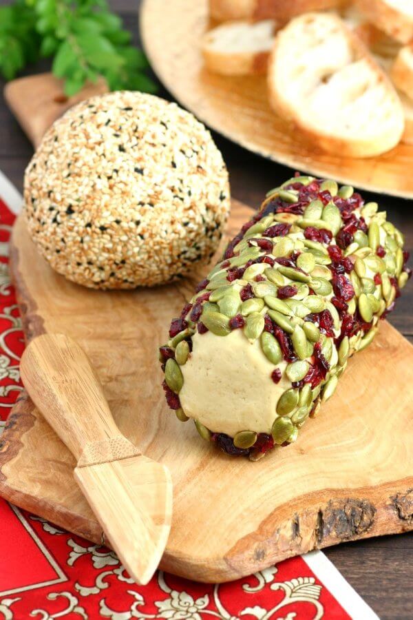 Vegan Nut Cheese Ball