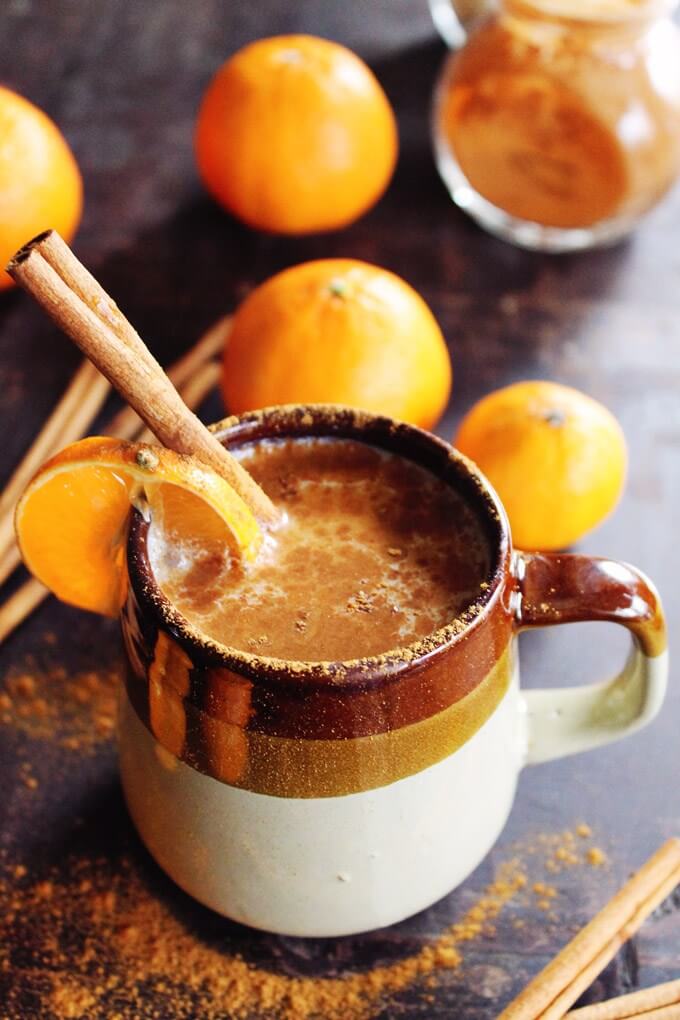 Chai Whiskey Orange Cocktail