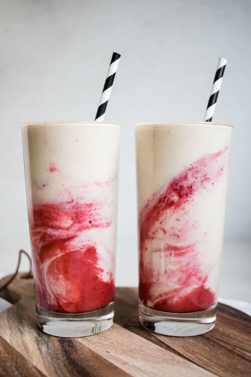 Peanut Butter and Jam Smoothie