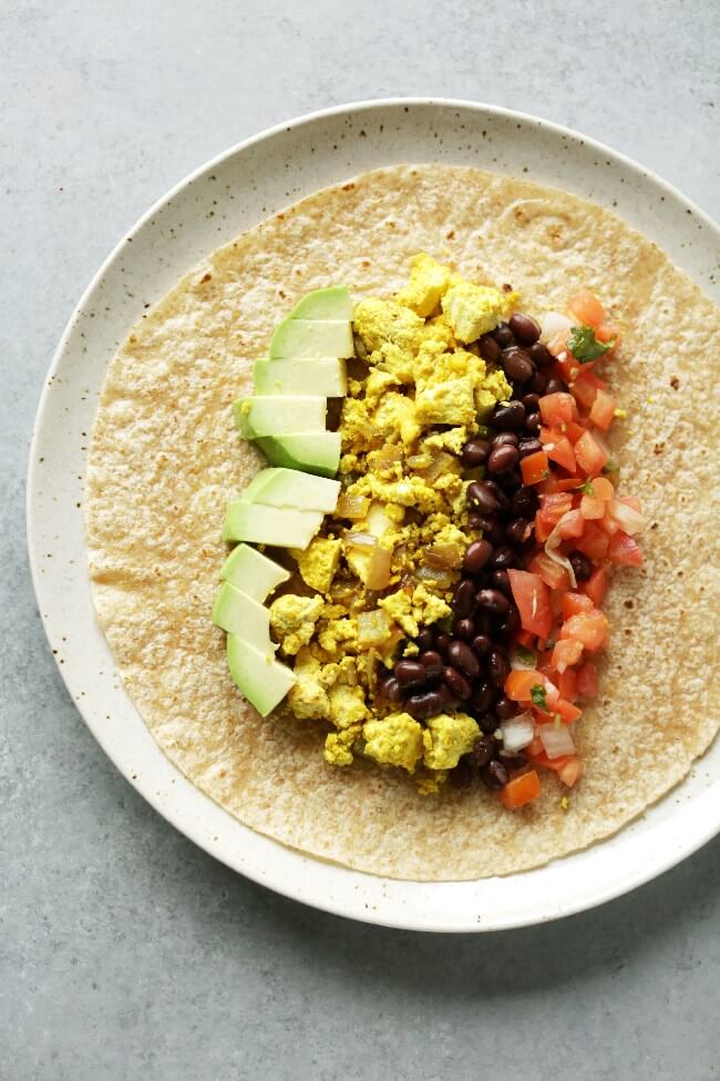Vegan Protein Breakfast Burrito