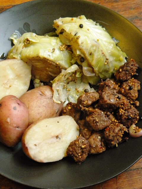 Vegan Corned "Beef" & Cabbage