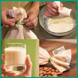 Plant Milk Bag - Must-Have Kitchen Appliances and Gadgets for Vegans | The Green Loot #vegan #kitchen