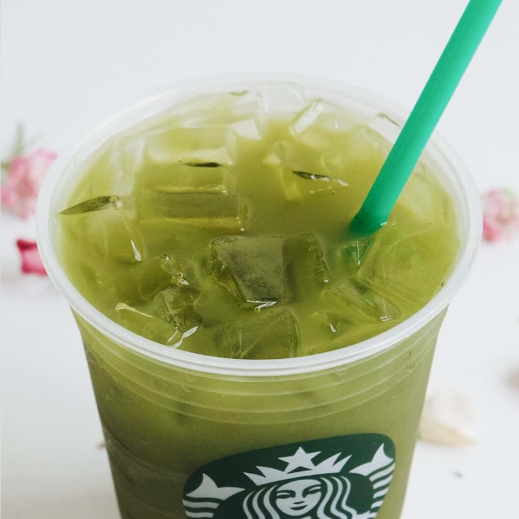 Vegan Matcha Lemonade at Starbucks
