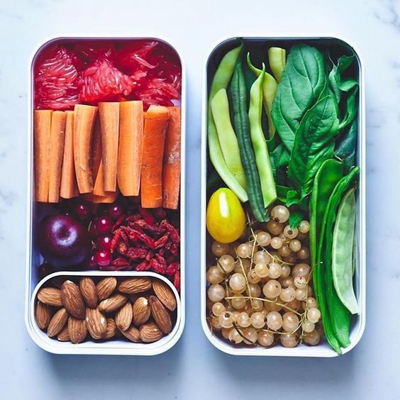 Vegan Rainbow Snack Box | The Green Loot #vegan #bento