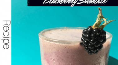 Vegan Healthy Blackberry Smoothie