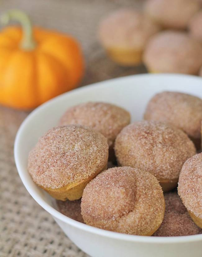 Pumpkin Spice Mini Muffins