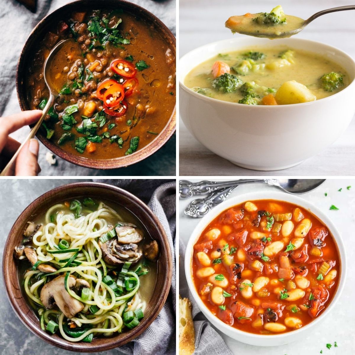 50+ Amazing Vegan Soup Recipes (Healthy &amp; Easy) | The Green Loot