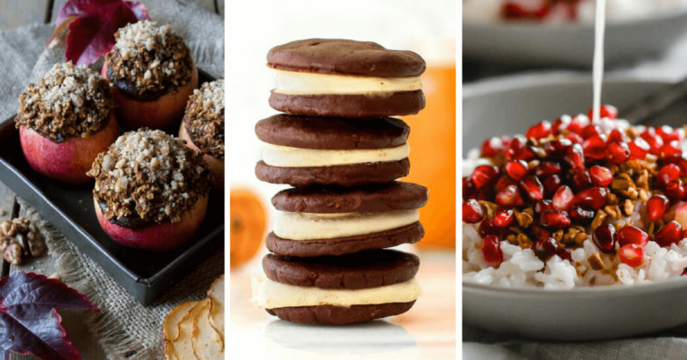 Vegan Clean Eating Fall Desserts and Breakfasts