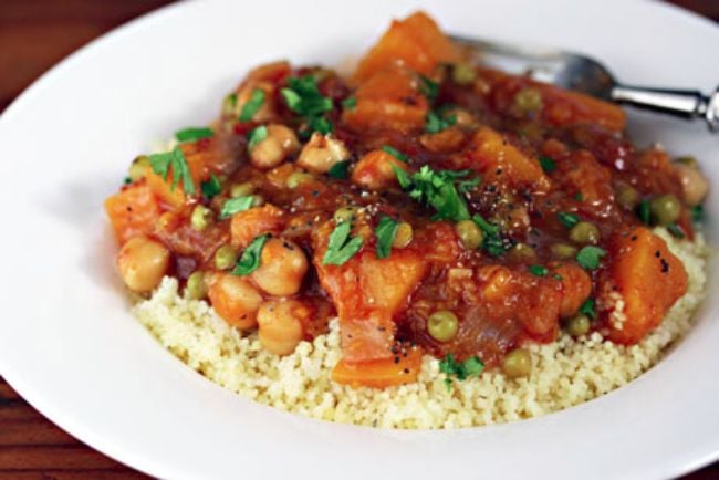 Butternut Squash and Chickpea Stew (gluten-free)