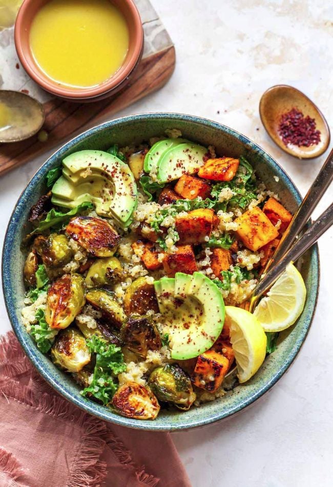 Quinoa Power Bowls with Smoky Butternut Squash