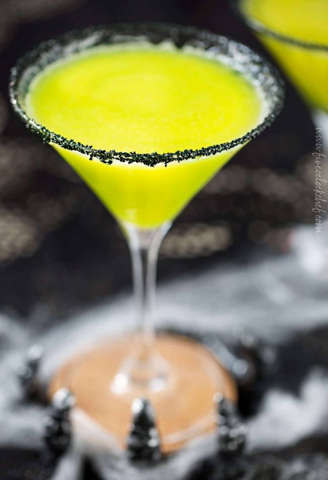 Eerie Yellow Cocktail