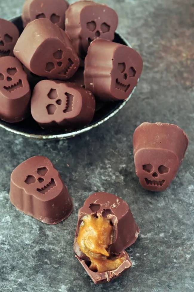 Pumpkin Caramel Chocolates