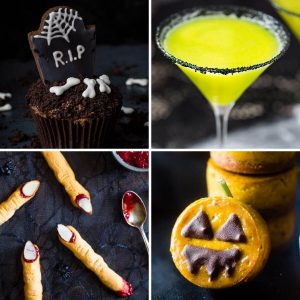 vegan Halloween recipes - treats, snacks