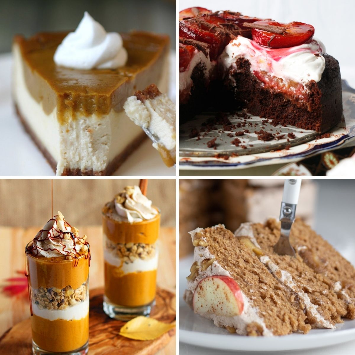 vegan Thanksgiving dessert recipes