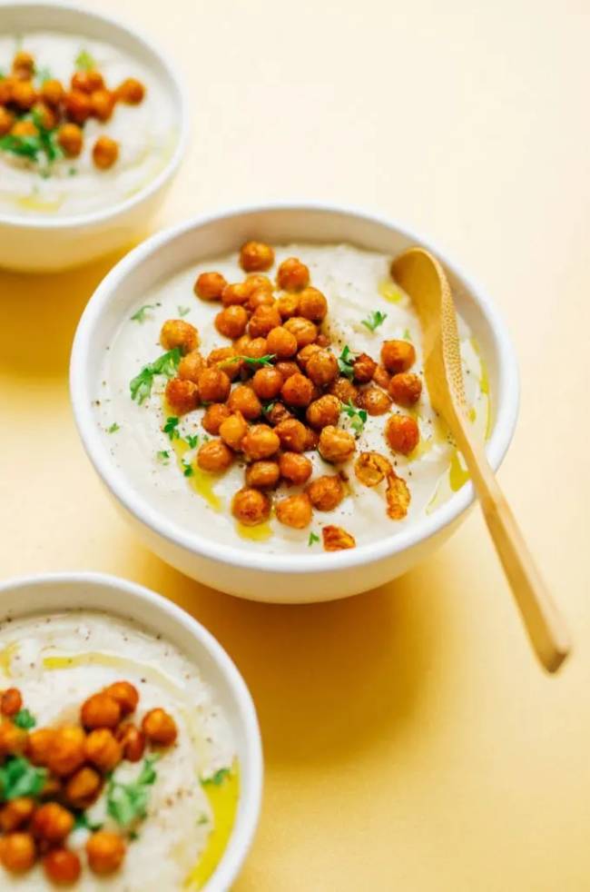 Slow Cooker Cauliflower Soup