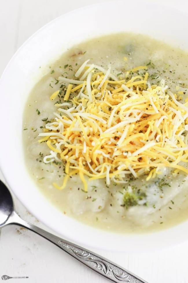 Crockpot Broccoli Potato Soup