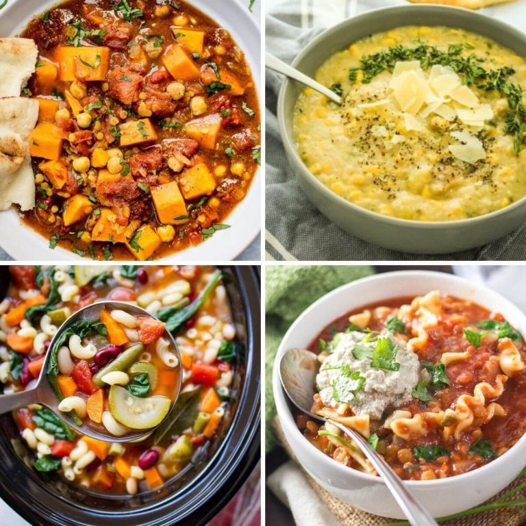 44 Easy Vegan Crockpot Recipes (Slow Cooker Soup & Stew) | The Green Loot