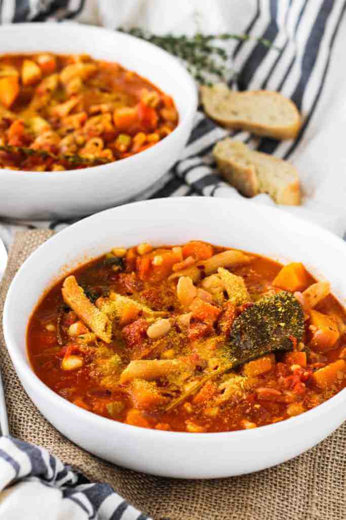Minestrone with Butternut Squash