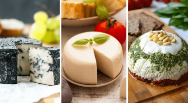 These vegan cheese recipes are the best. Make an easy, melty mozzarella, cashew, almond, or nut-free cheese at home today. Dairy-free and delicious! | The Green Loot #vegan #dairyfree