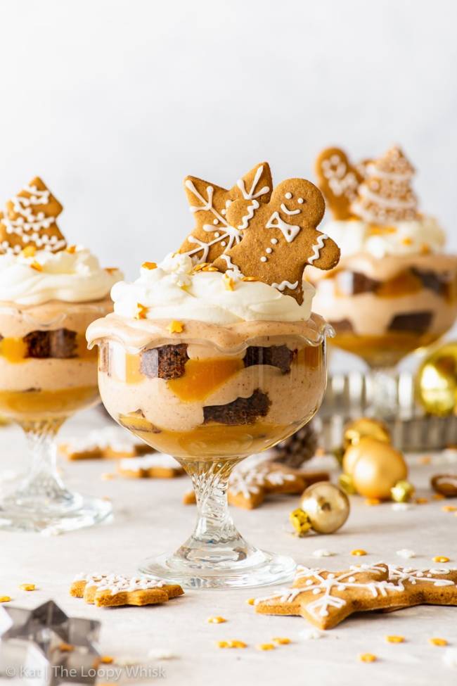 Gingerbread Christmas Trifle