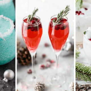 Vegan Christmas Drinks and cocktails