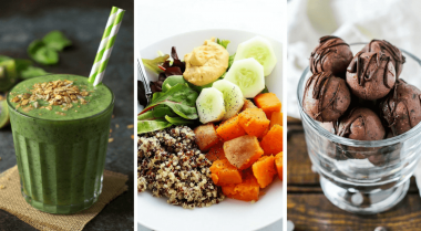 Vegan clean eating weight loss recipes - January | Have you made a New Year's resolution to lose weight? These tasty and healthy breakfast, lunch, snack and dinner recipes are perfect for meal prep or a diet challenge. | The Green Loot #vegan #cleaneating #weightloss
