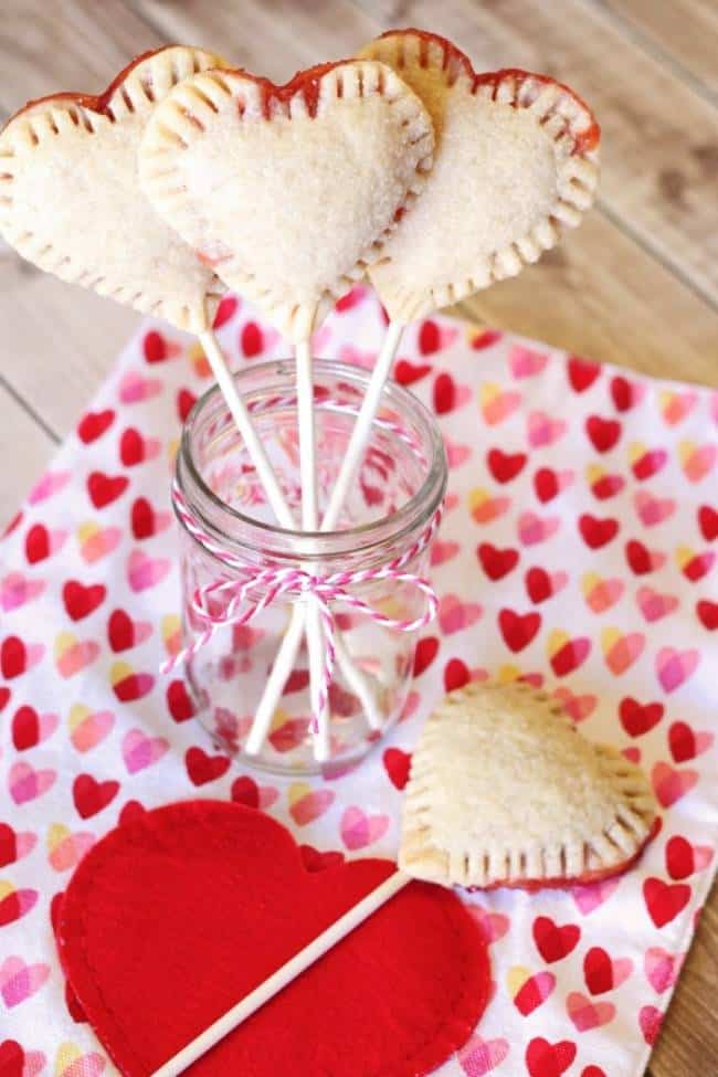 Heart Pie Pops