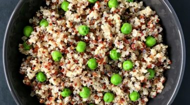 vegan Green Pea Quinoa