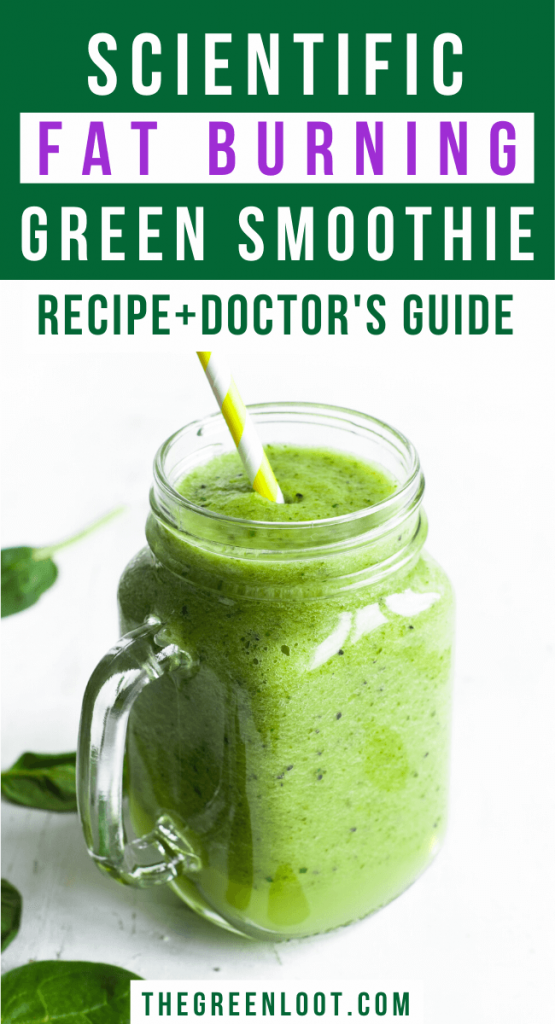 Ultimate Green Smoothie For Weight Loss Recipe Guide The Green Loot   Green Smoothie Weight Loss 00 555x1024 