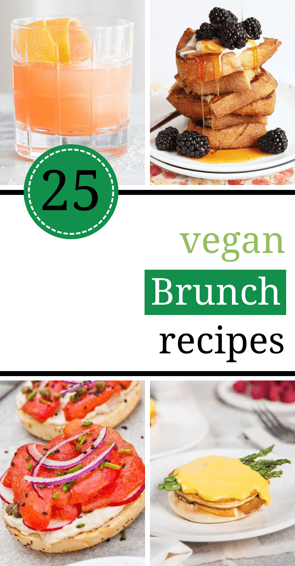 See these Vegan Brunch Recipes and Ideas to throw the best party ever! Whether you are hosting for your small family or a big crowd, these tasty breakfast recipes and cocktails will make everyone happy. | The Green Loot #vegan #brunch