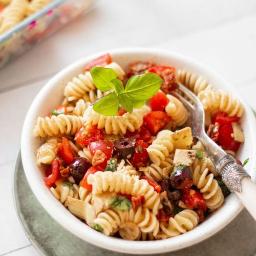 Vegan Italian Pasta Salad | The Green Loot