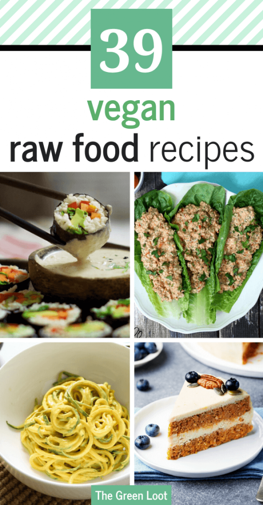 50+ Satisfying Raw Vegan Recipes (Dinner & Dessert) | The Green Loot