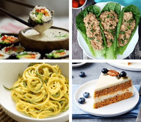 39 Satisfying Raw Vegan Recipes (Dinner & Dessert)
