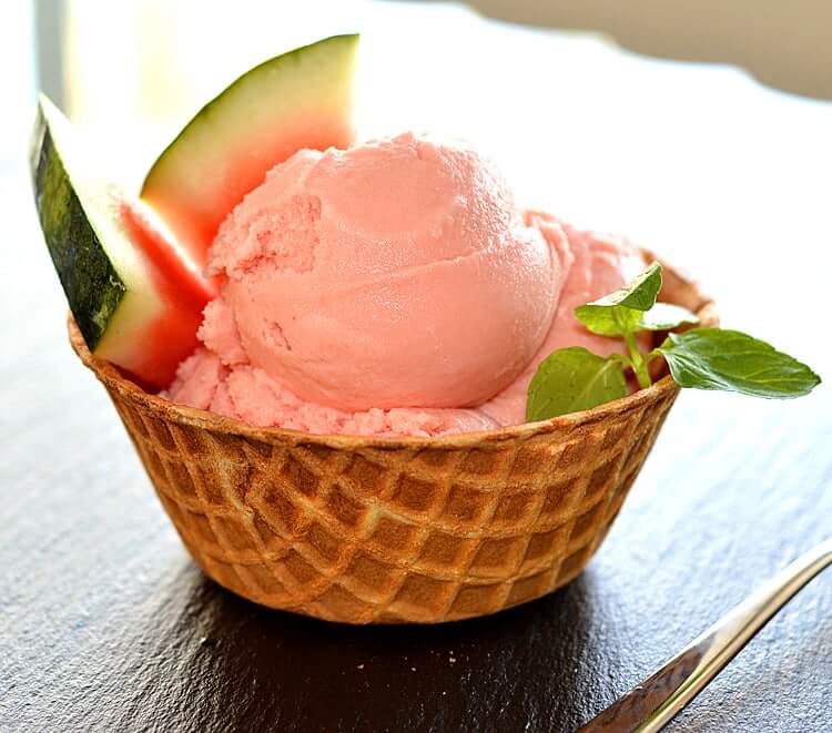 Vegan Watermelon Ice Cream