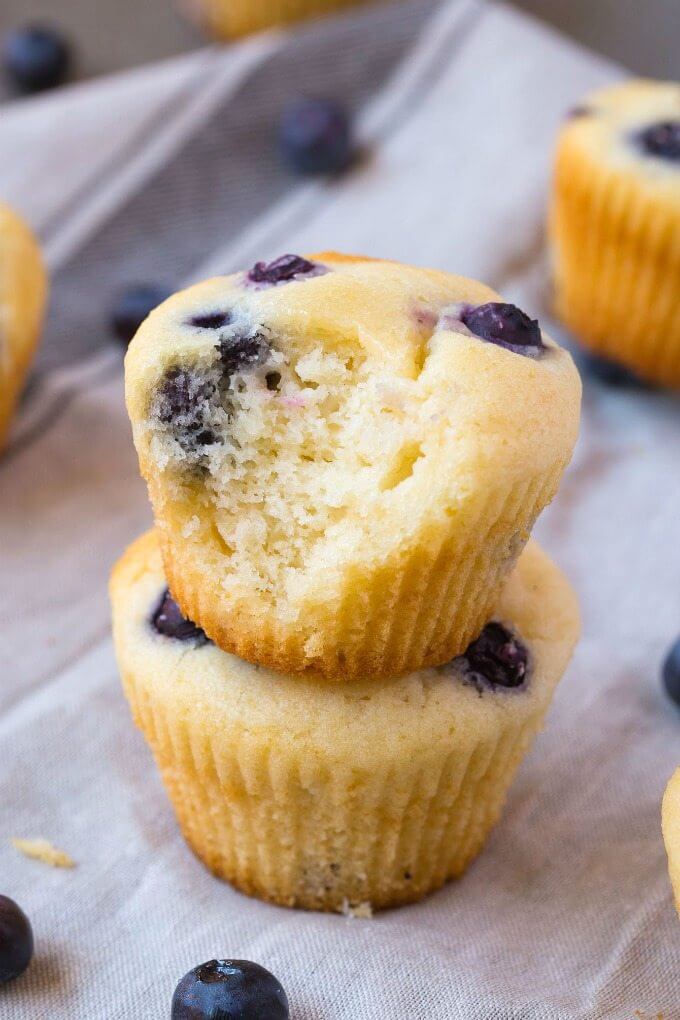 Vegan Blueberry Muffin (Sugar Free)