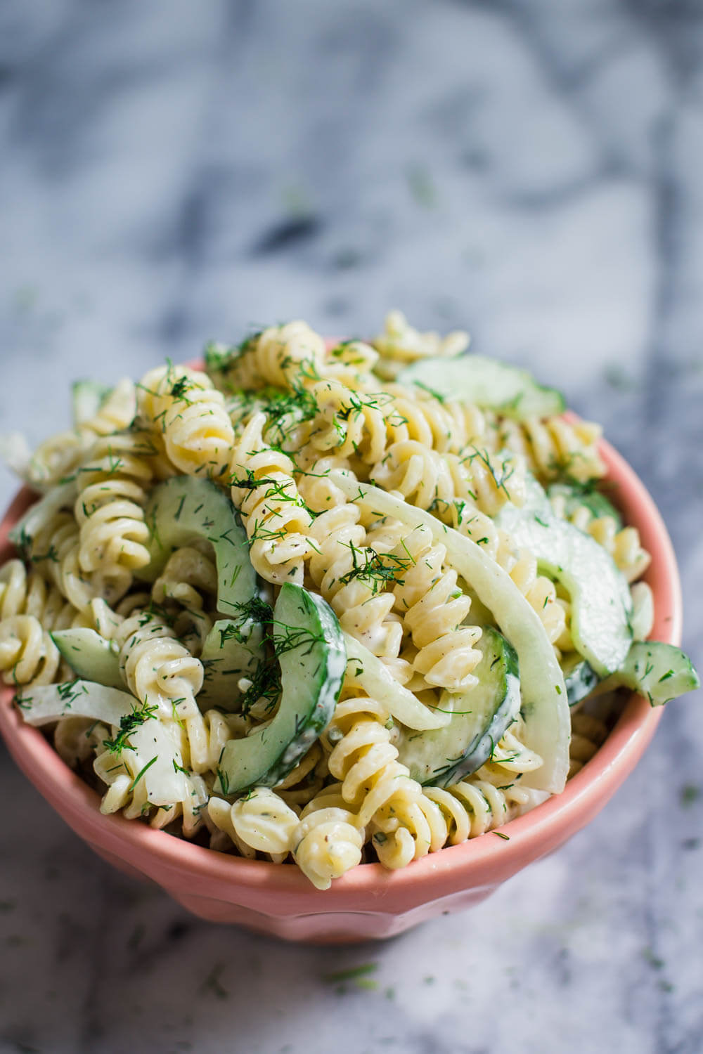 Vegan Cucumber Pasta Salad