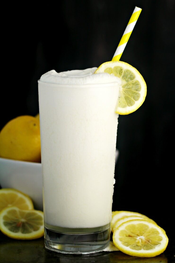 Vegan Frosted Lemonade
