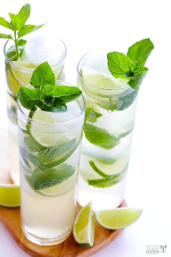 Vegan Ginger Beer Mojito