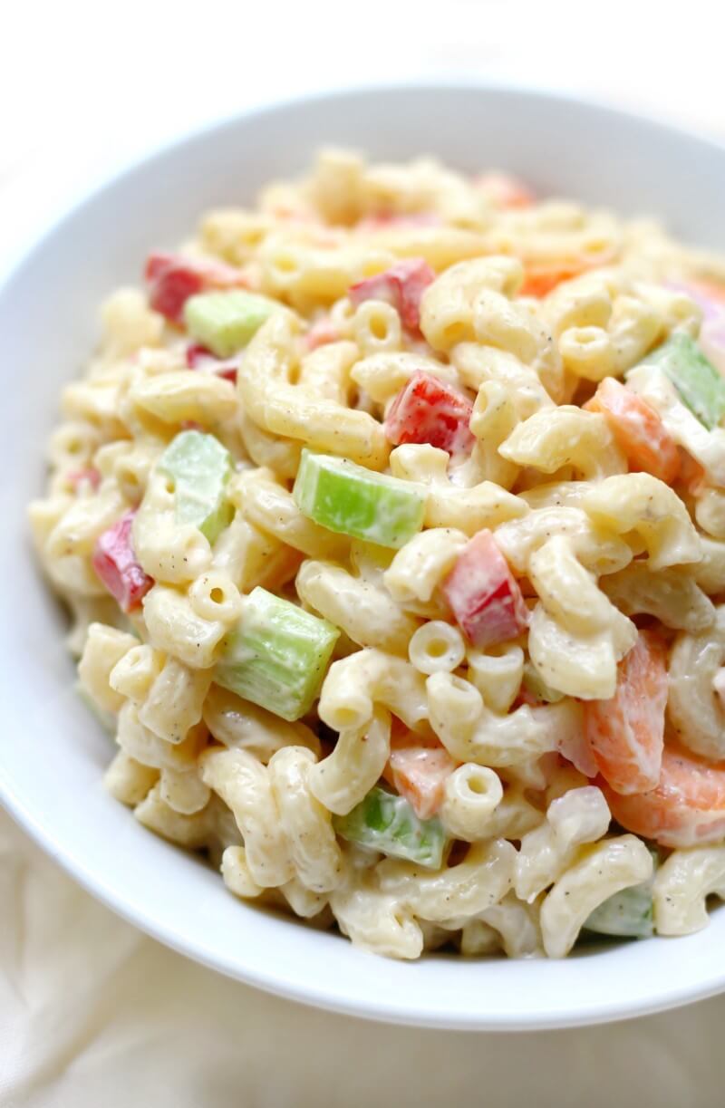 Vegan Classic American Macaroni Salad