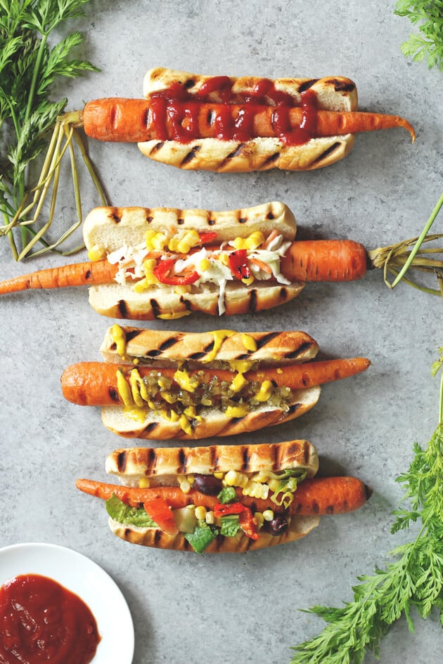 Vegan Carrot Dogs