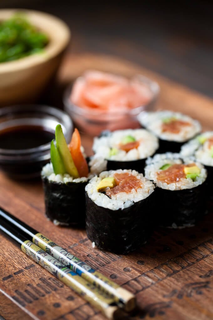 vegan sushi recipes