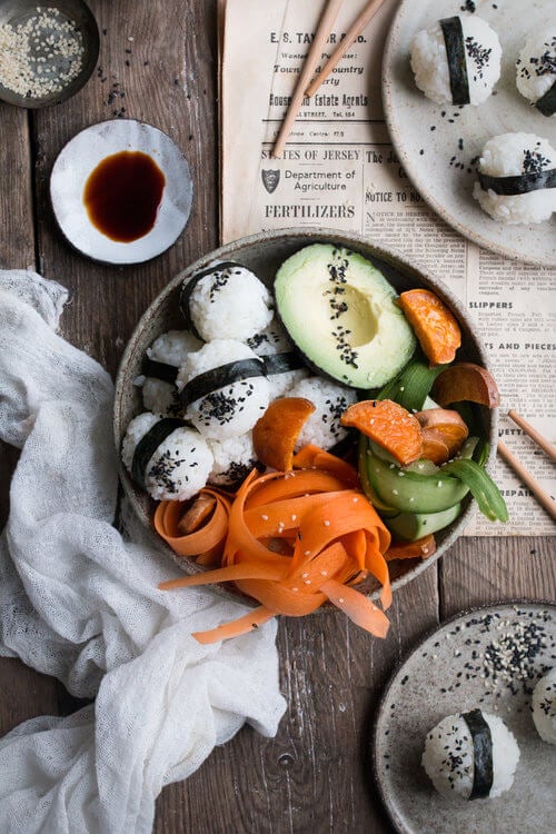 Vegan Onigiri Bowl