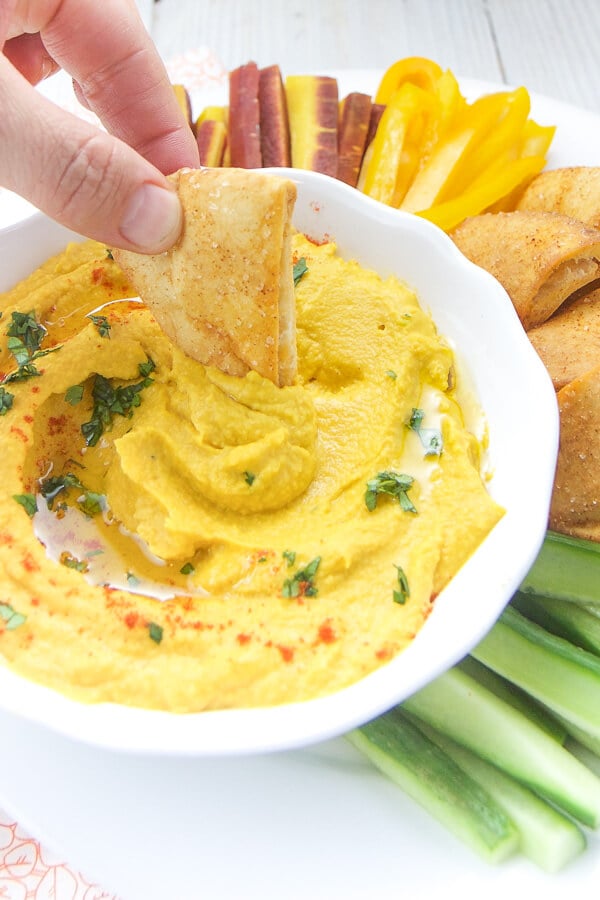 Vegan Carrot Hummus