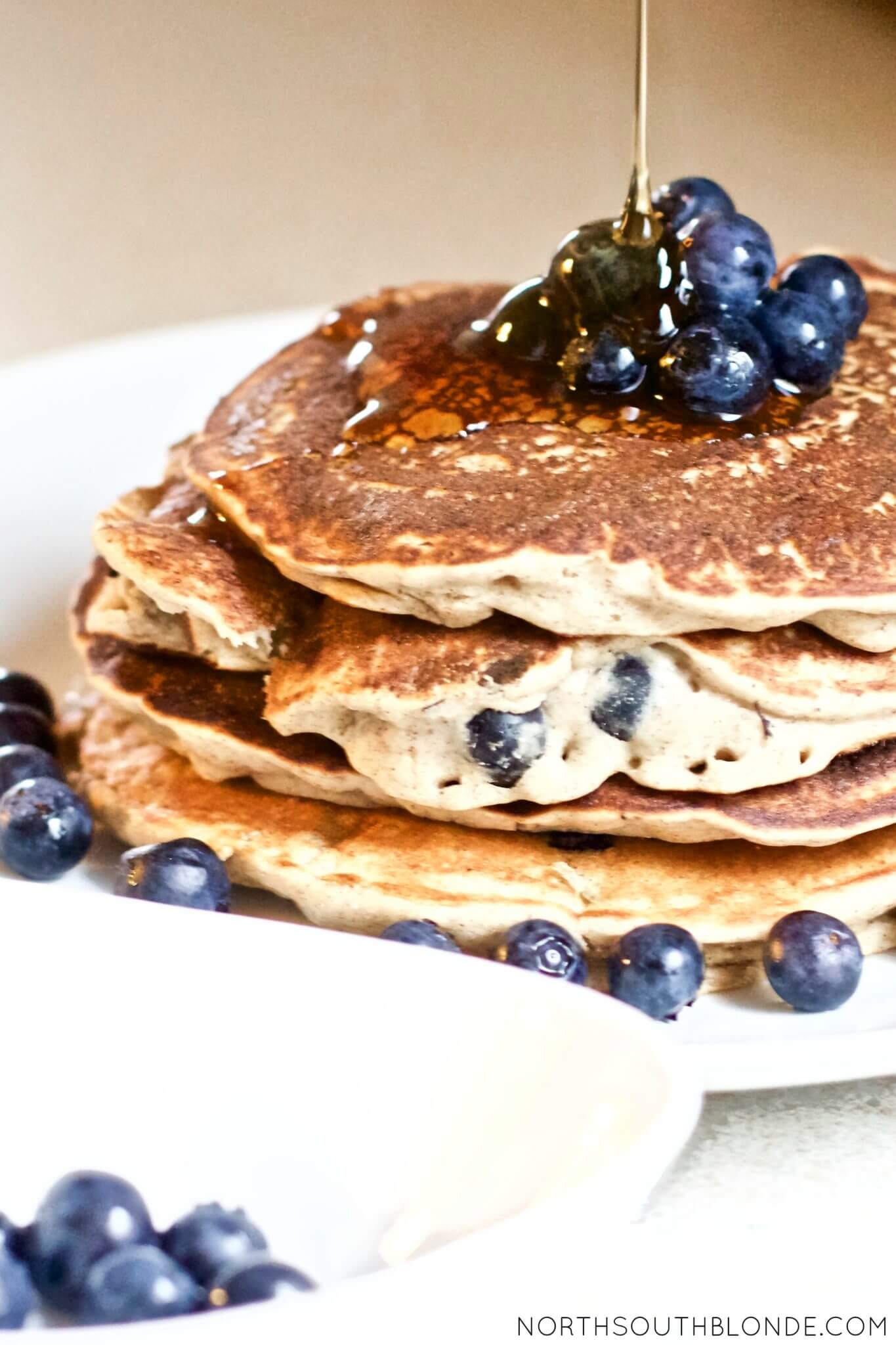 Vegan Blueberry Pancakes