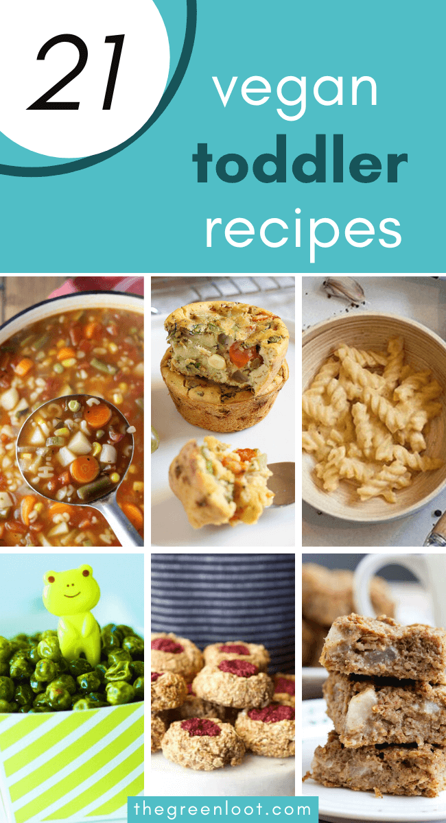 These healthy Vegan Toddler Recipes are super healthy and refined sugar-free! Children friendly meals and snacks for professional picky eaters. | The Green Loot #vegan #veganrecipes