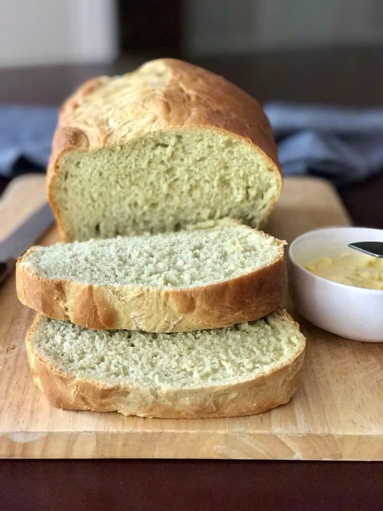 Vegan Avocado Loaf Bread